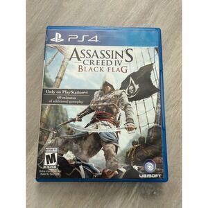 Assassins Creed IV Black Flag PlayStation 4 PS4 Game